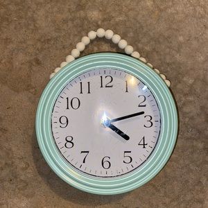 Teal clock